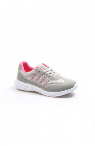 Kadın Sneaker Ayakkabı 925Za221 Füme Fuşya