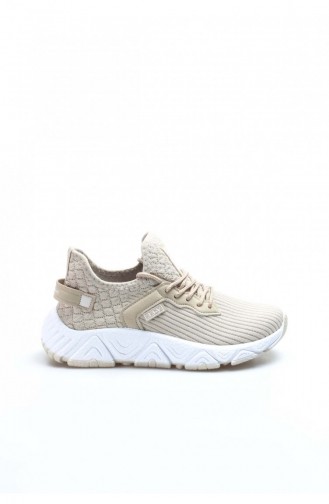 Sand Beige Sneakers 925ZA40.Kum