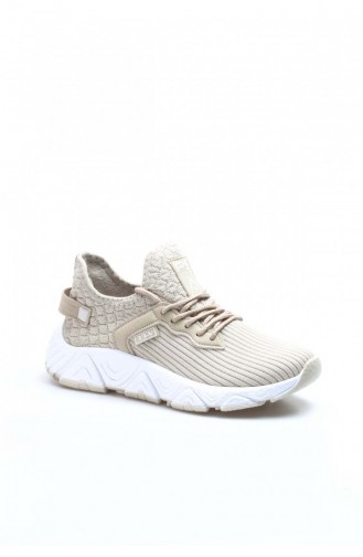 Sand Beige Sneakers 925ZA40.Kum