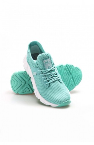 Kadın Sneaker Ayakkabı 925Za40 Su Yeşili