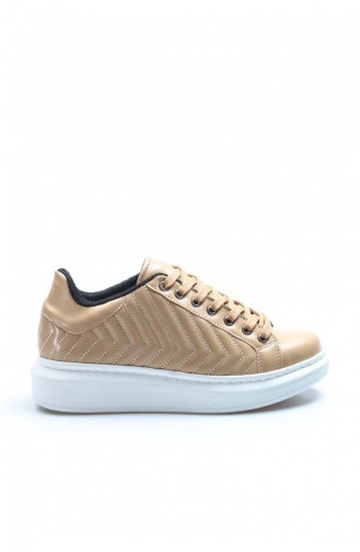 Nerz Sportschuhe 928ZA106.Şampanya