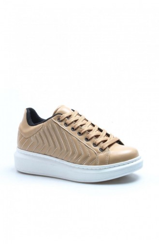 Nerz Sportschuhe 928ZA106.Şampanya