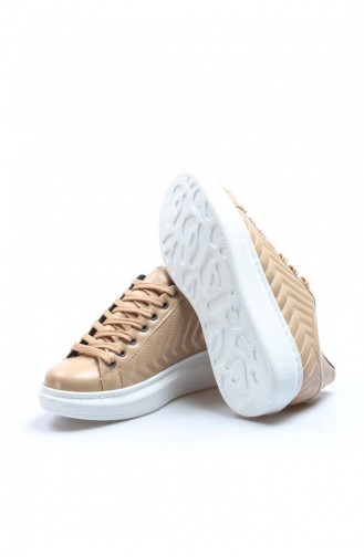 Nerz Sportschuhe 928ZA106.Şampanya