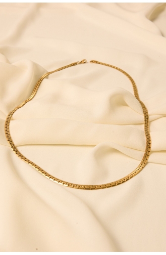 Gold Necklace 1207-01