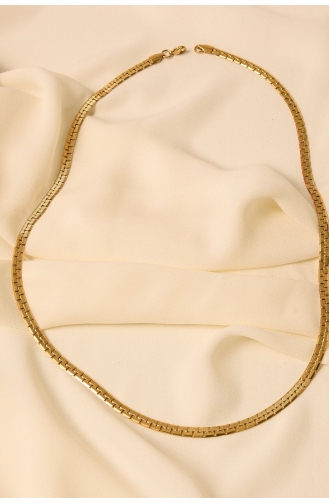 Gold Necklace 1207-01