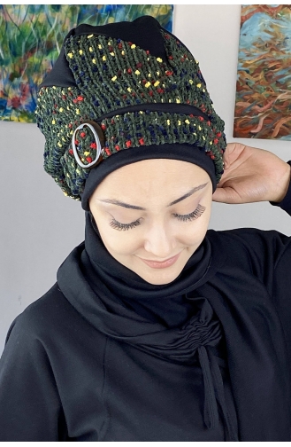 Turban Pret-a-Porter Vert Foncé 26EKM21-01