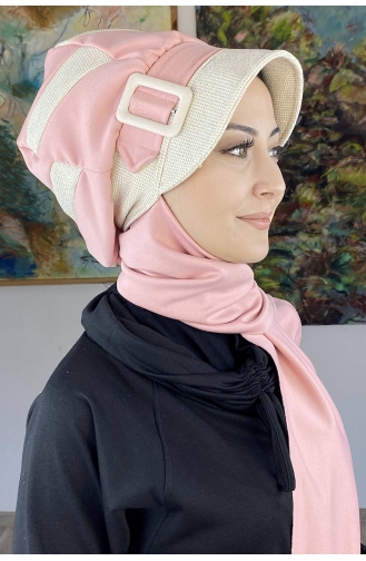 Cream Ready to Wear Turban 26EKM8-01