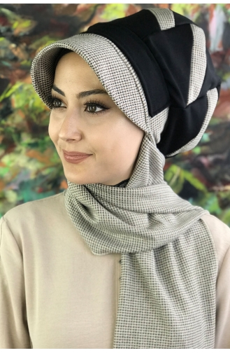 Weiß Praktischer Turban 26EKM2-01