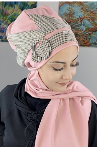 Turban Pret-a-Porter Rose poudre 26EKM29-01