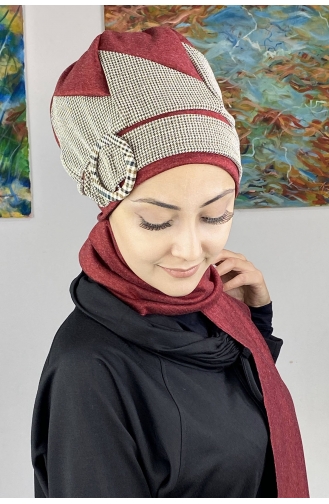 Turban Pret-a-Porter Bordeaux 26EKM32-01