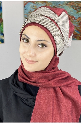 Turban Pret-a-Porter Bordeaux 26EKM32-01