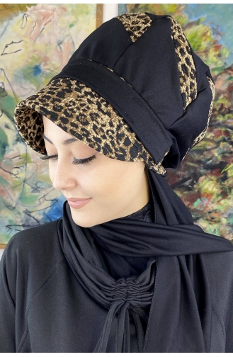 Brown Ready to Wear Turban 26EKM1-01