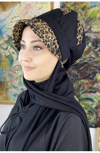 Turban Pret-a-Porter Couleur Brun 26EKM1-01