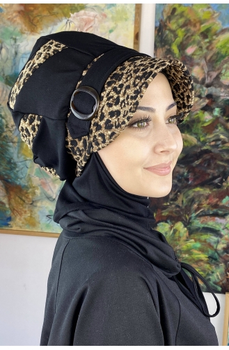 Brown Ready to Wear Turban 26EKM1-01