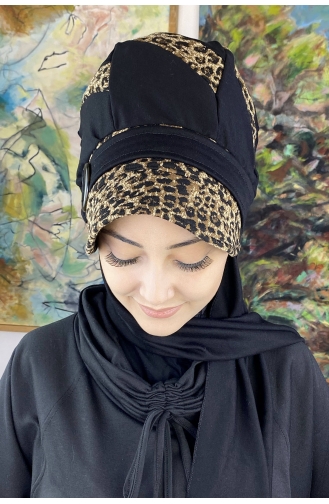 Brown Ready to Wear Turban 26EKM1-01