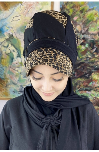 Turban Pret-a-Porter Couleur Brun 26EKM1-01