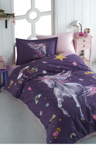 Purple Bedlinen Set 8681727218262