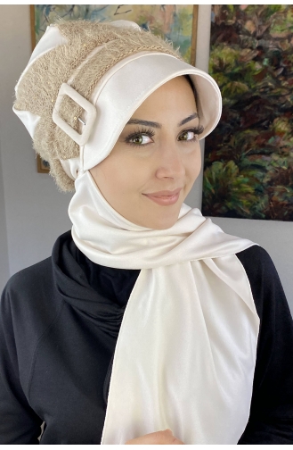 White Ready to wear Turban 26EKM10-01