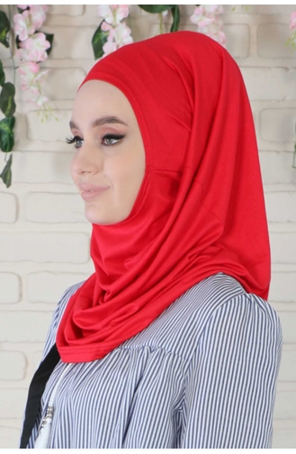 Red Ready to wear Turban 33-13