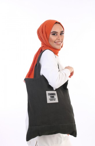 Khaki Shoulder Bag 6047-03