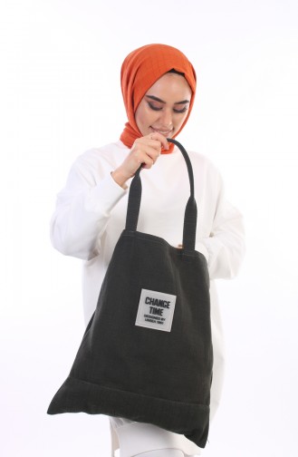 Khaki Shoulder Bag 6047-03