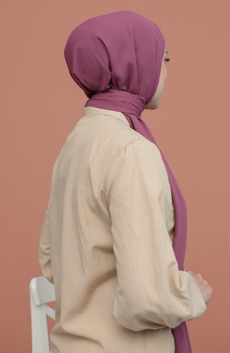 Lüx Krep Şal 50051A-22 Gül Kurusu