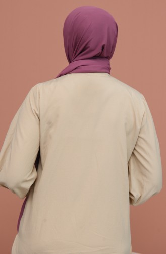 Lüx Krep Şal 50051A-22 Gül Kurusu