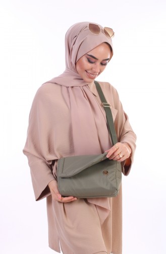 Green Shoulder Bag 5068-06