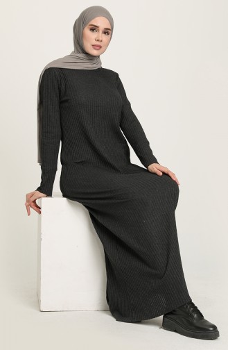 Robe Hijab Antracite 0001-01