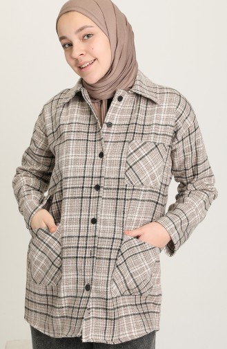 Ekose Oduncu Kap 6534-02 Vizon