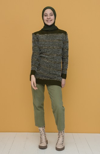 Khaki Sweater 1702-04