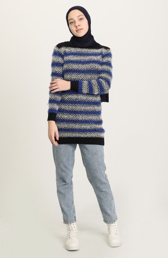 Dark Navy Blue Sweater 1703-03