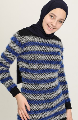 Dark Navy Blue Sweater 1703-03