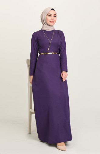 Purple İslamitische Jurk 6450-07