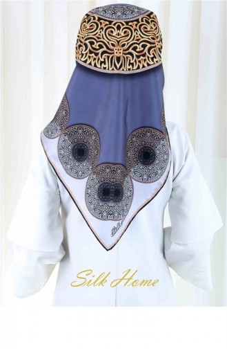 Silk Home %100 Twill İpek Eşarp 11050-11