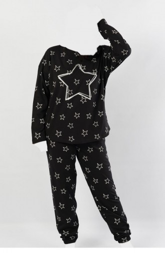 Black Pajamas 1030511191.SIYAH