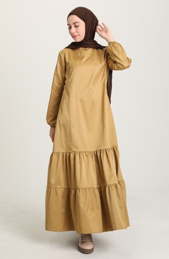 Oil Green Hijab Dress 21Y3001DS-01