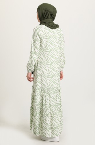 Robe Hijab Vert 21Y3001DS-03