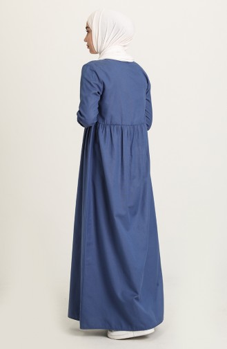 Robe Hijab Indigo 3307-09