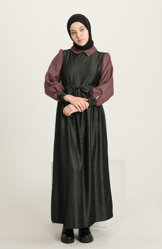 Pink Hijab Dress 22K8505-06