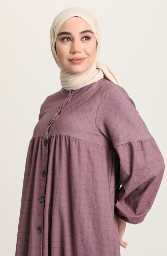 Lila Hijab Kleider 22K8523-05