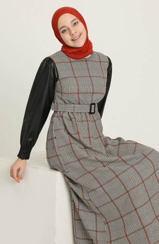 Robe Hijab Blanc 22K8529-03