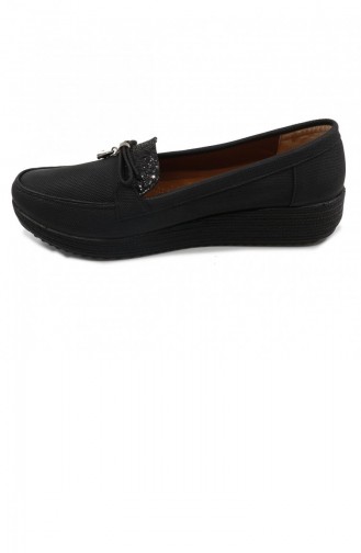 Schwarz Damen Ballerinas 21MESBABPOT0002_SYH.Siyah