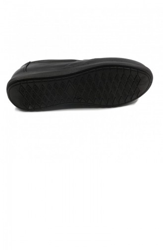 Black Women`s Flats 21MESBABPOT0008_SYH.Siyah