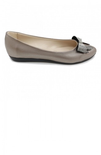 Bronze Women`s Flats 21MESBABPOT0012_BRN.Bronz