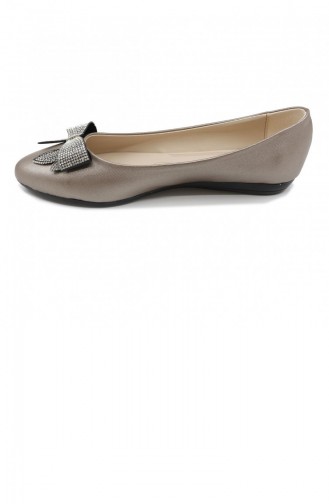 Bronze Women`s Flats 21MESBABPOT0012_BRN.Bronz