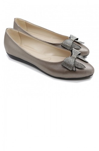 Bronze Women`s Flats 21MESBABPOT0012_BRN.Bronz