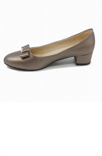 Bronze Woman Flat Shoe 21MESTPKPOT0005_BRN.Bronz