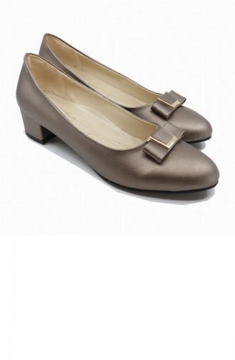 Bronzfarben Damen Ballerinas 21MESTPKPOT0005_BRN.Bronz