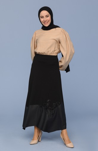 Black Skirt 1021132ETK-01